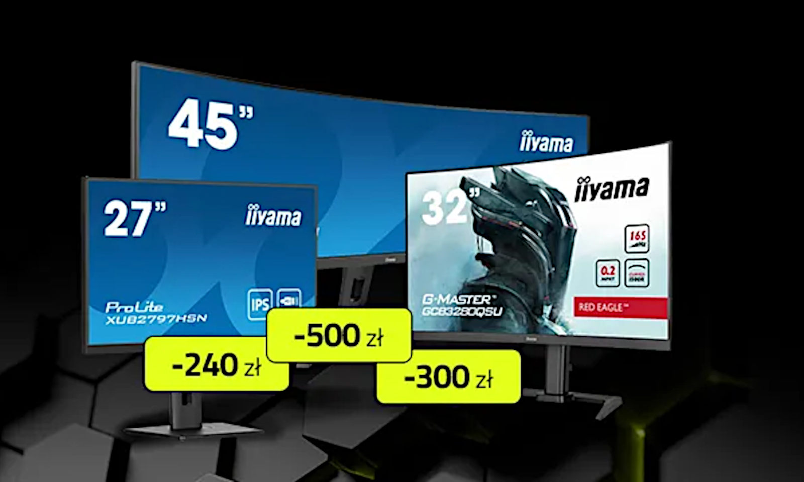 iiyama na Black Friday. Monitory nawet 700 zł taniej