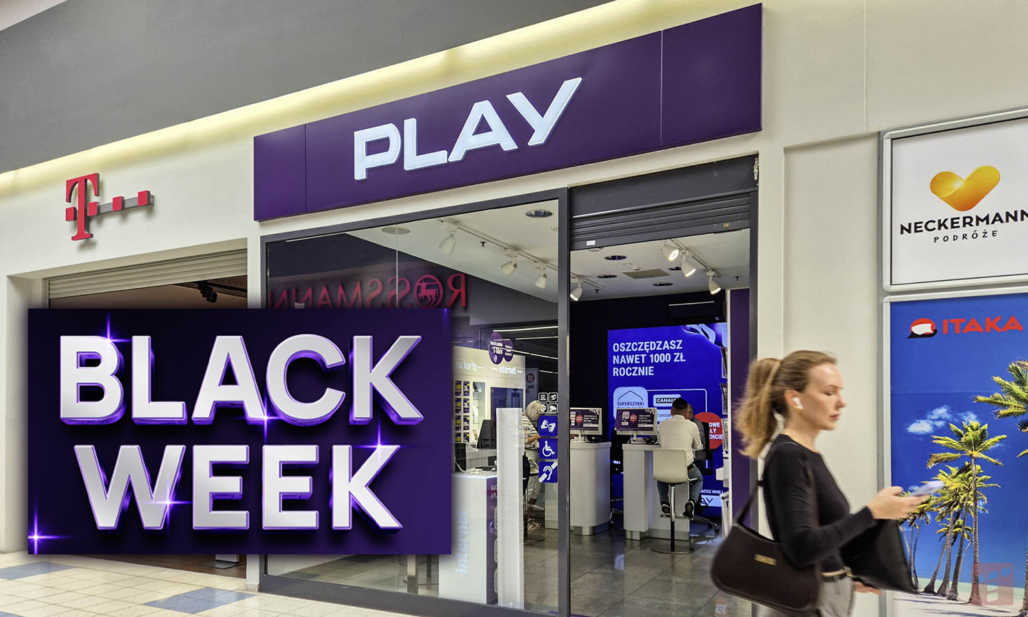Play sypnął okazjami na Black Week. Możesz sporo zaoszczędzić