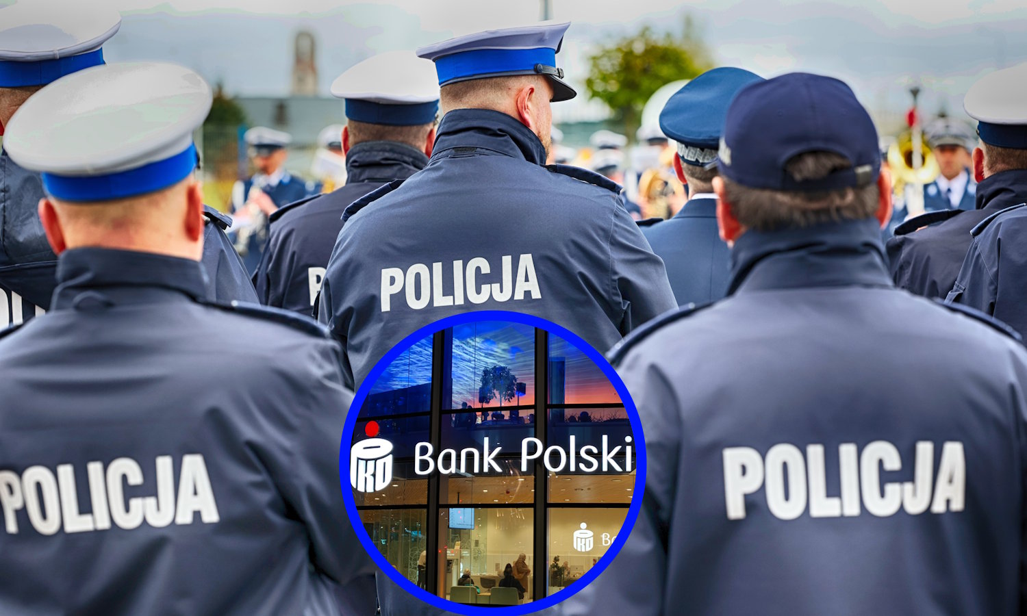 Policja promuje PKO BP bez oznaczenia reklamy. Tak można?