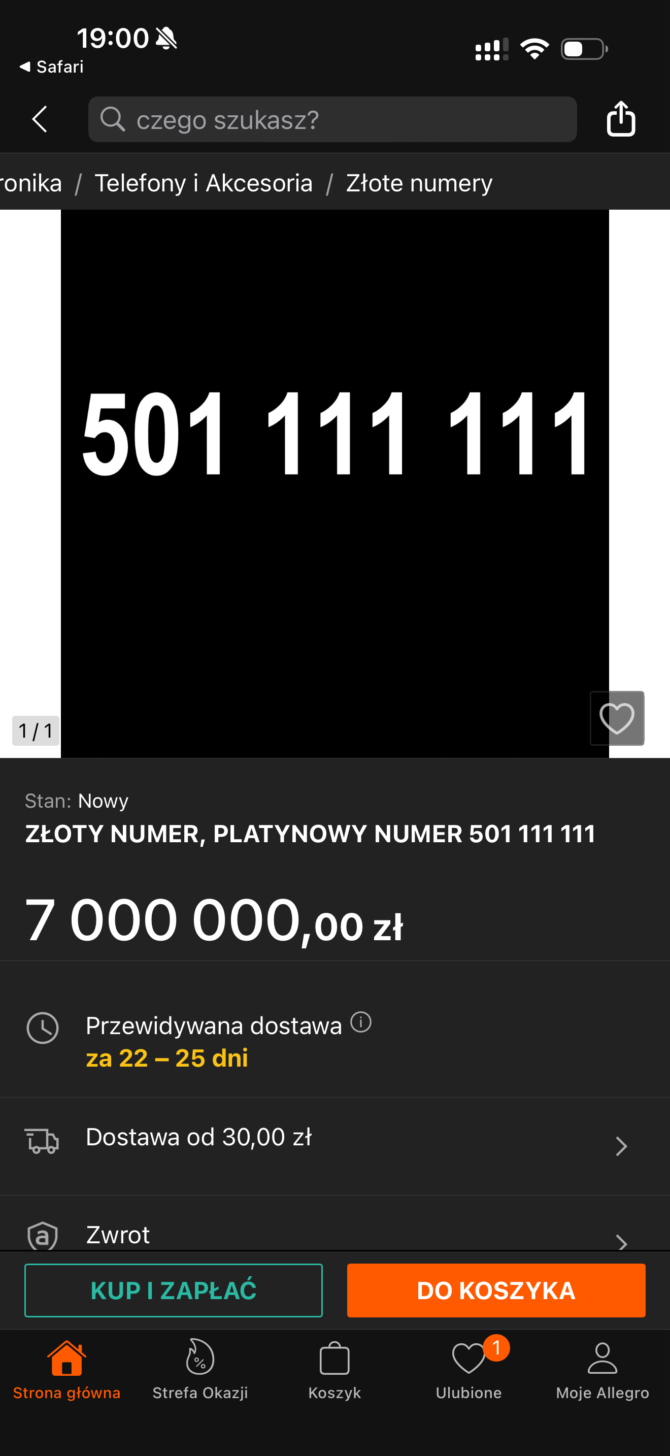 Kupili złote numery w Orange. Operator: anulujcie to