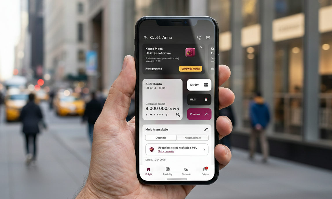 Alior Bank robi cichą rewolucję. Zajrzyj do apki, czy już to masz