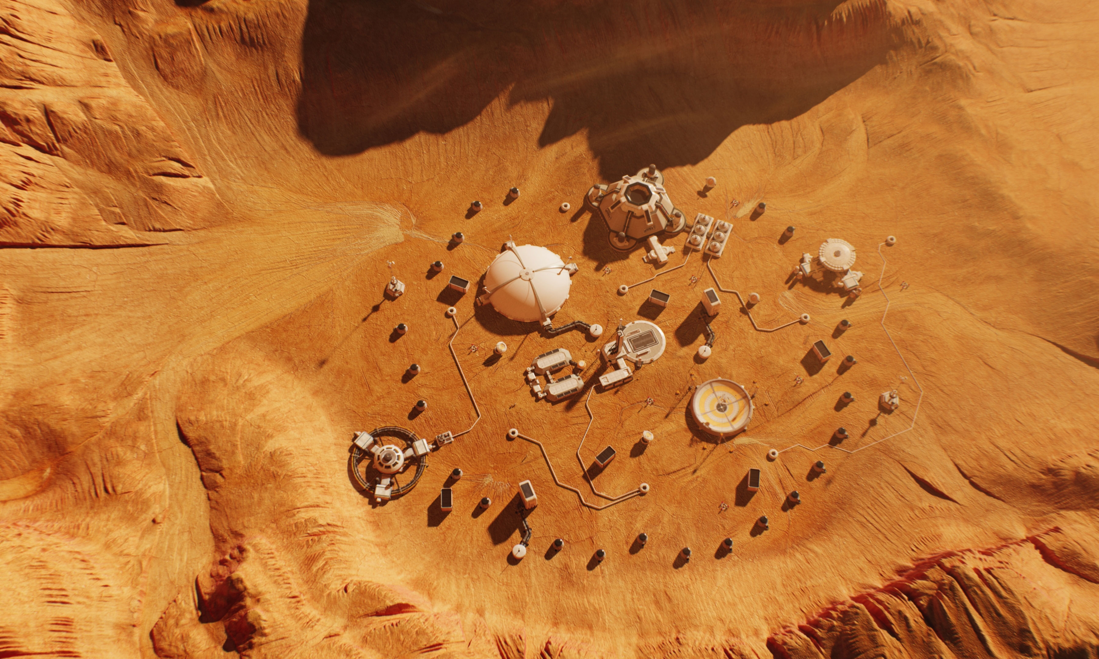 Istnieje coś, co może zamienić pył marsjański w materiał budowlany