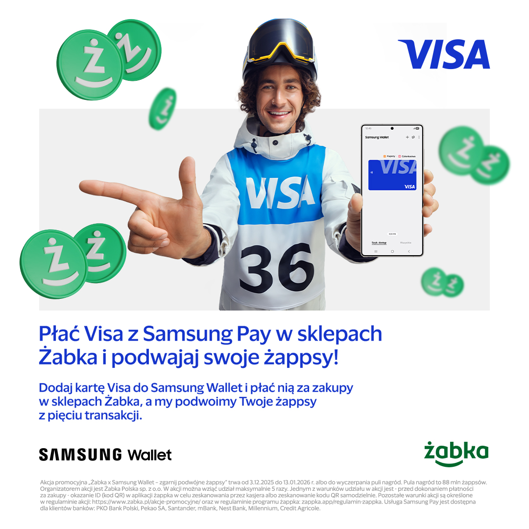 Płać przez Samsung Pay, dostaniesz podwójne korzyści