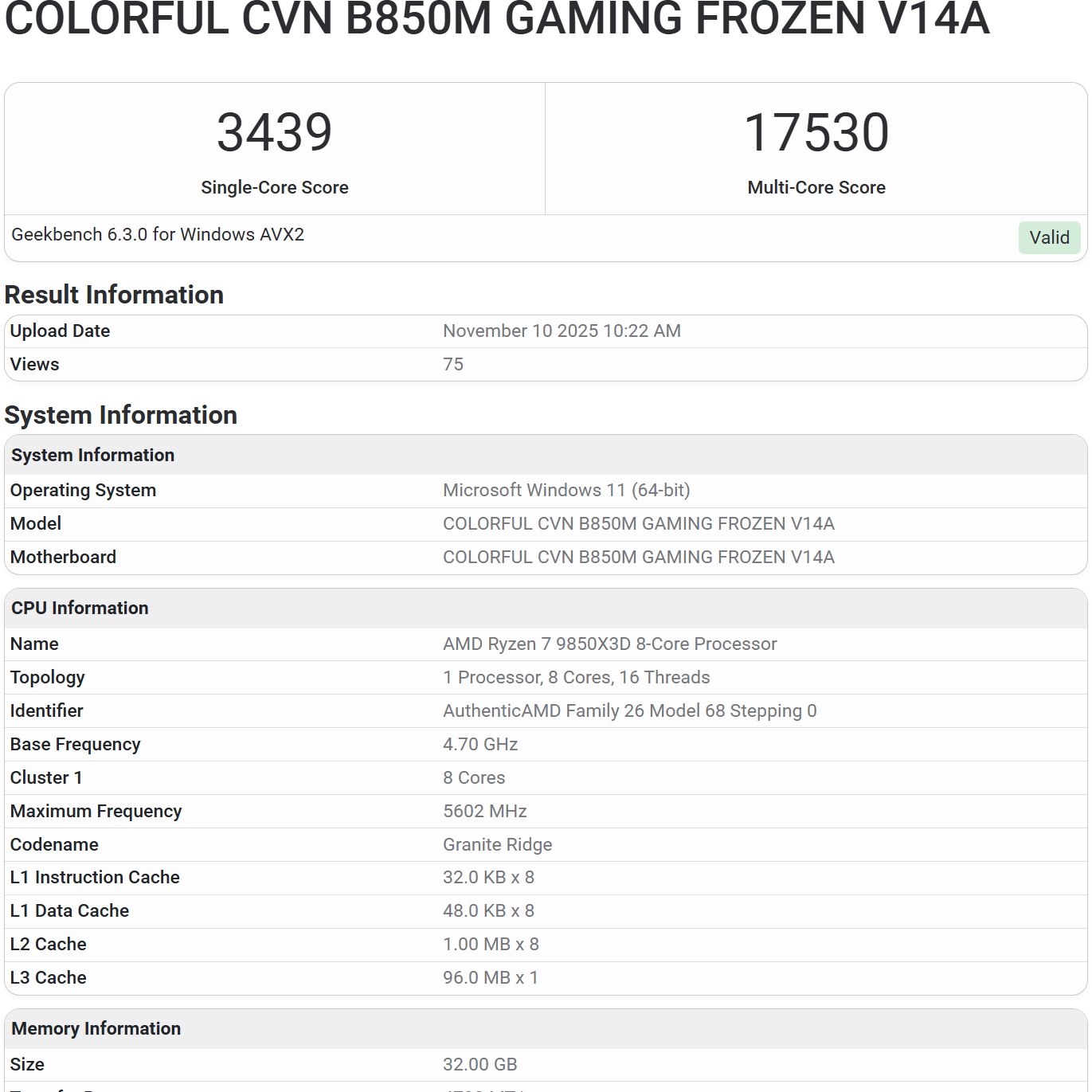 AMD Ryzen 7 9850X3D w pierwszych testach. Czuć niedosyt