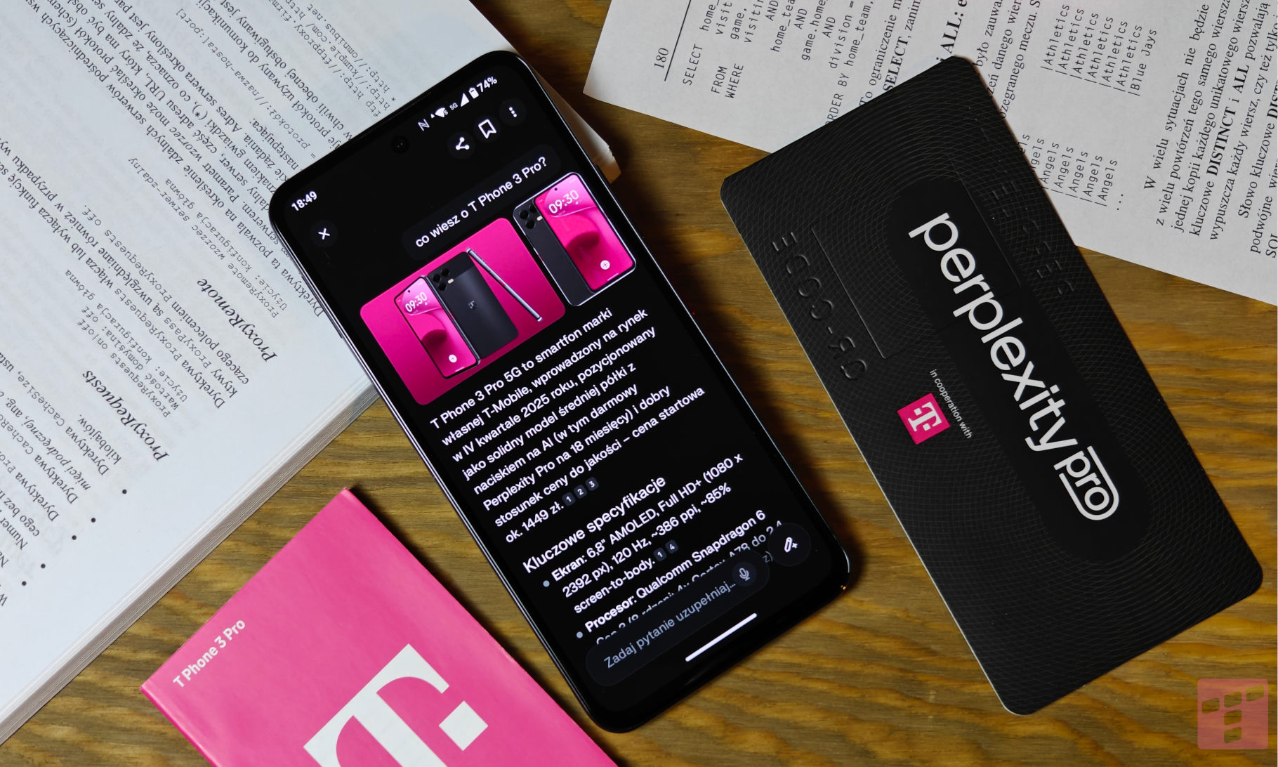 T Phone 3 Pro – test. 1449 zł za telefon, 1700 zł w gratisach