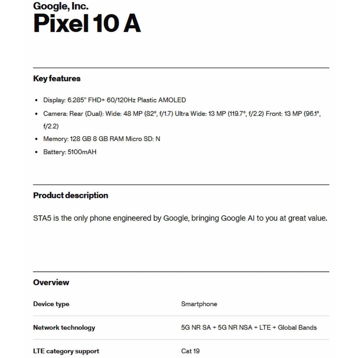 Google Pixel 10a bez tajemnic. To będzie powtórka z rozrywki