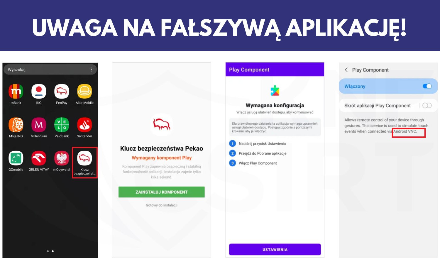 Fałszywa aplikacja bankowa. Zagrożenie dla 7 milionów klientów