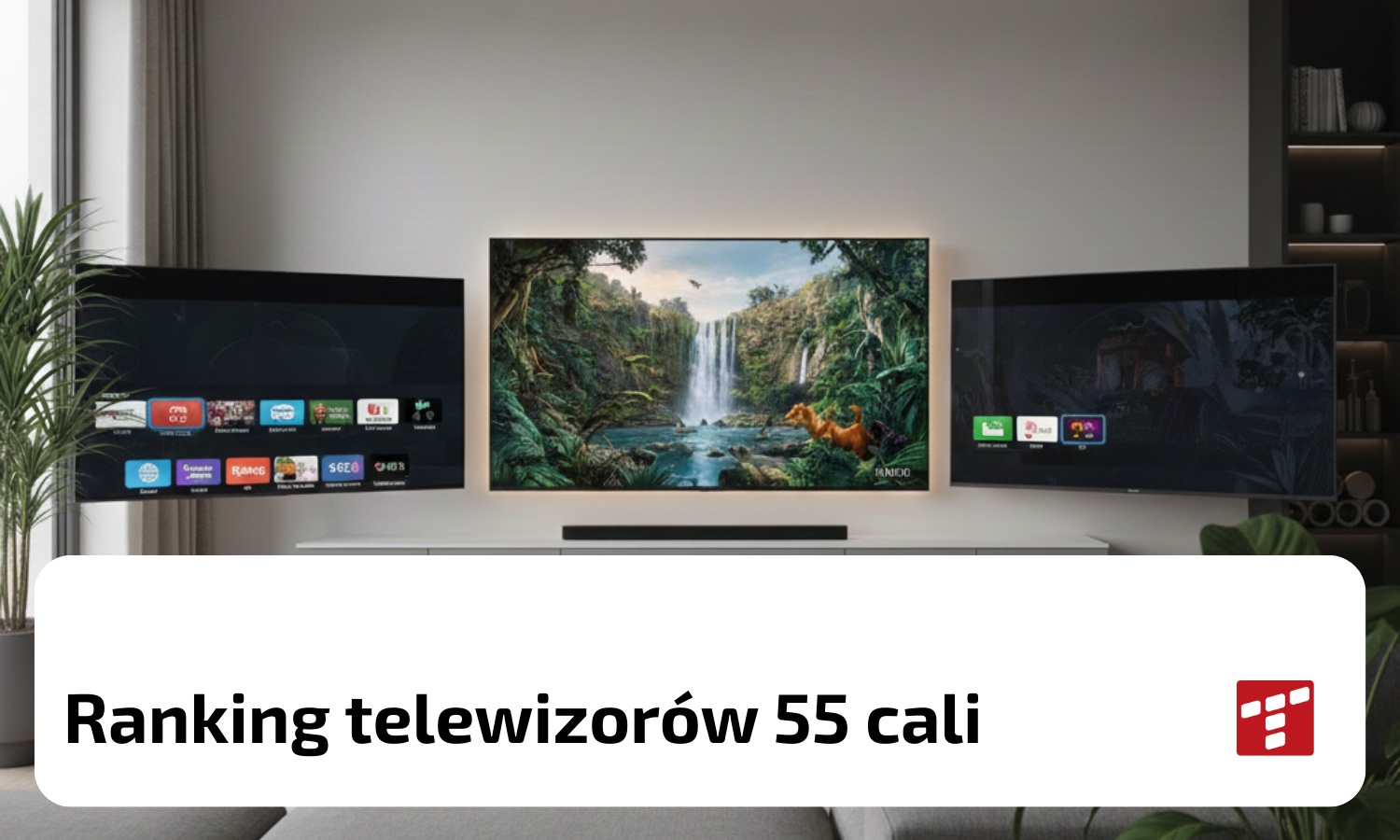 Ranking telewizorów 55 cali - najlepsze telewizory TOP5 [{DATE}] - Telepolis.pl