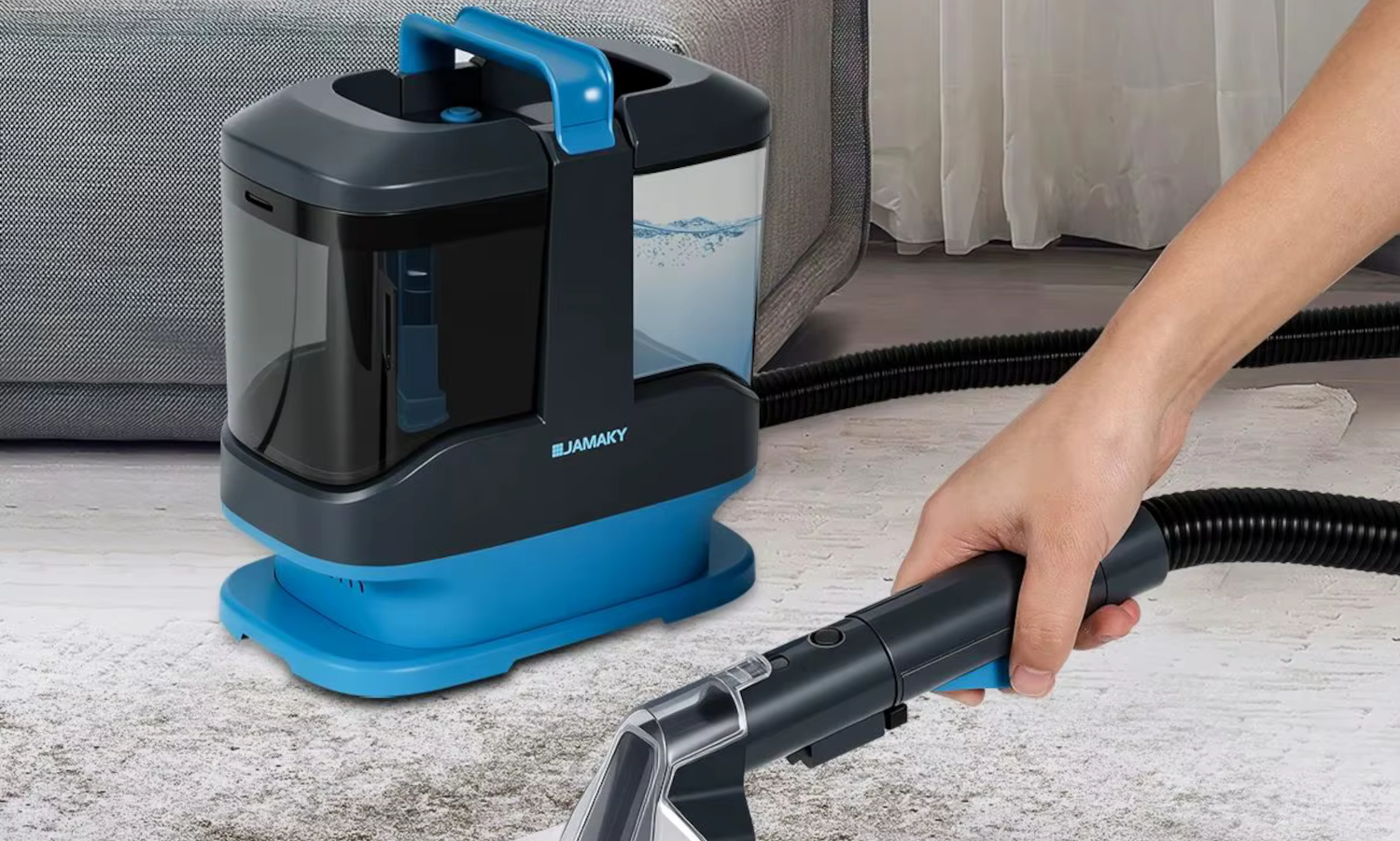 Ten odkurzacz myjący do dywanów i samochodu jest tańszy, niż usługa mycia, a wysyłają go z Polski