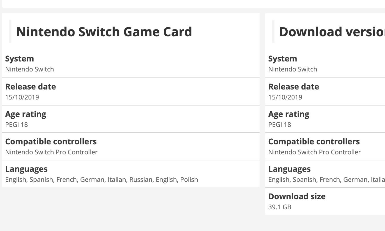 Język polski trafił do Nintendo eShop