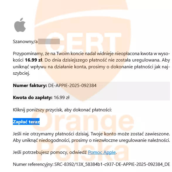 Zagrożeni klienci mBanku, Polsatu i Apple. Trzy ataki jeden po drugim