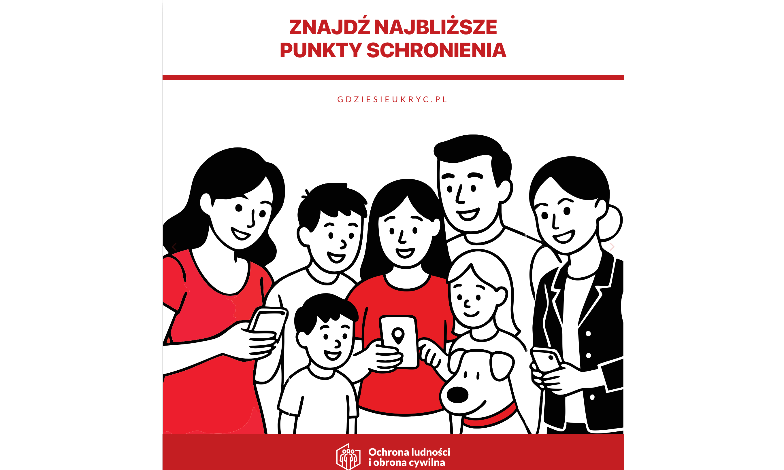 Gdzie się ukryć? Państwo udostępnia internetową mapę schronów