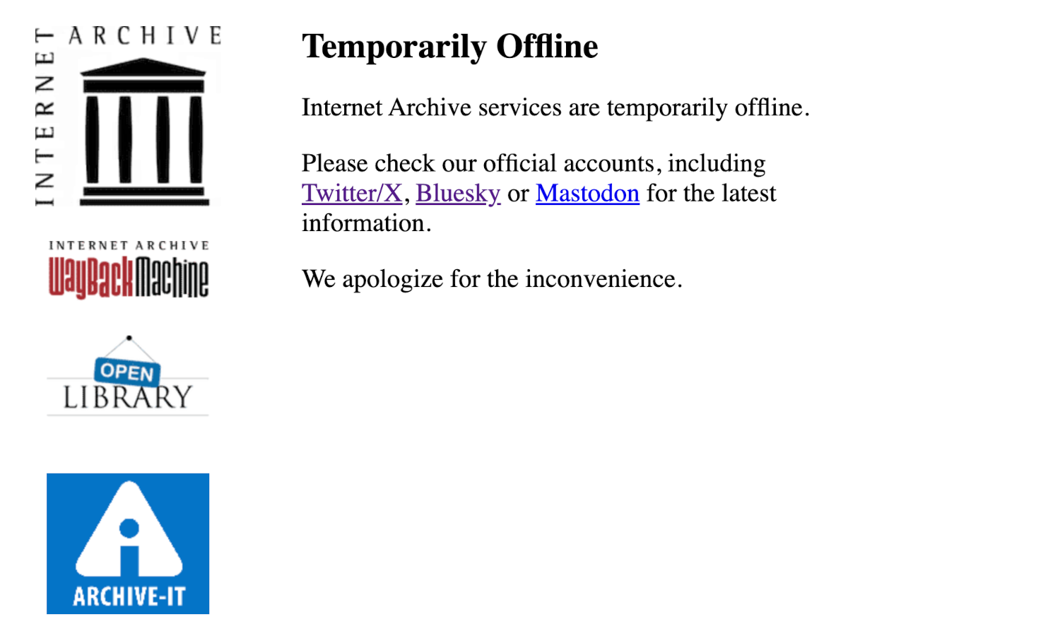 To jedna z najważniejszych stron w światowej sieci i właśnie przestała działać