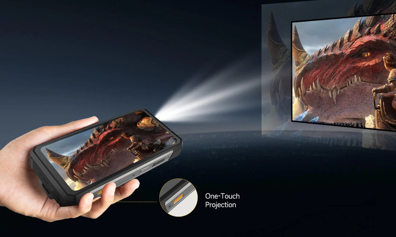 Ulefone Armor 34 Pro+ to nowy pancerniak z projektorem i baterią 25 500 mAh