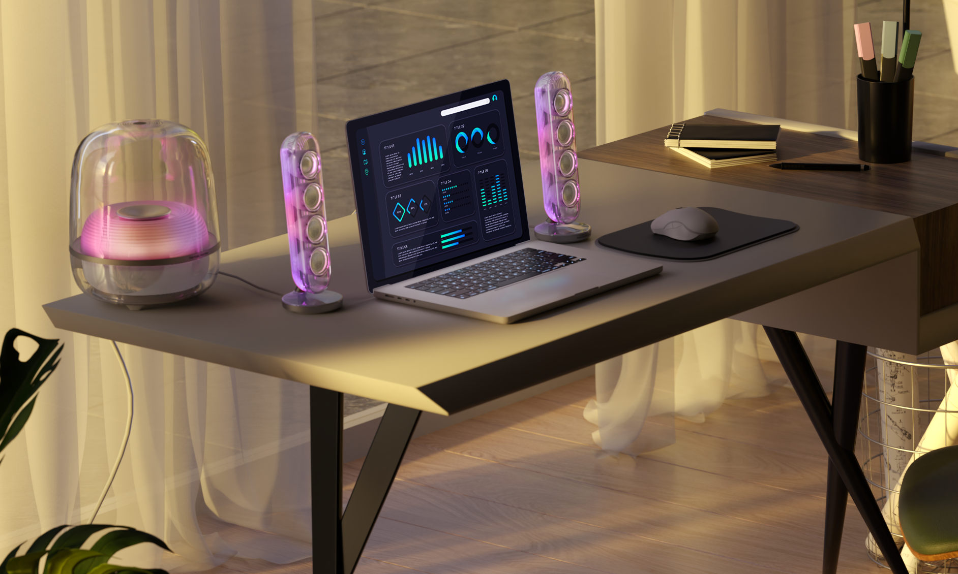 Kultowe głośniki Harman Kardon teraz z HDMI ARC i Auracast. Oto SoundSticks 5