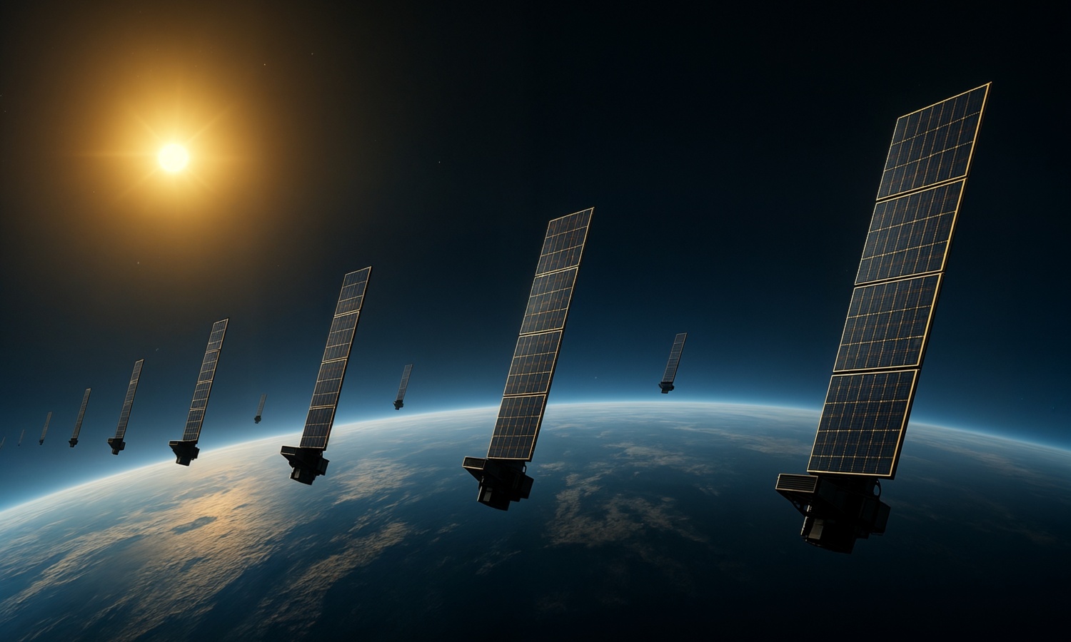 Starlink obniża loty. Elon Musk przesuwa tysiące satelitów