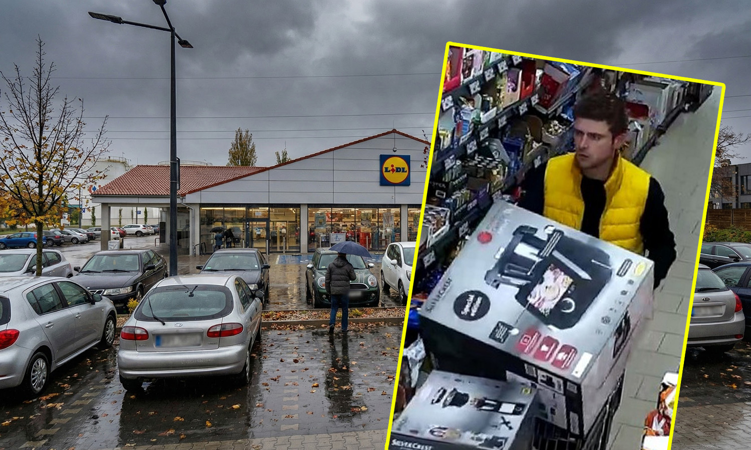 Na wolności grasuje złodziej Lidlomiksów. Policja z apelem