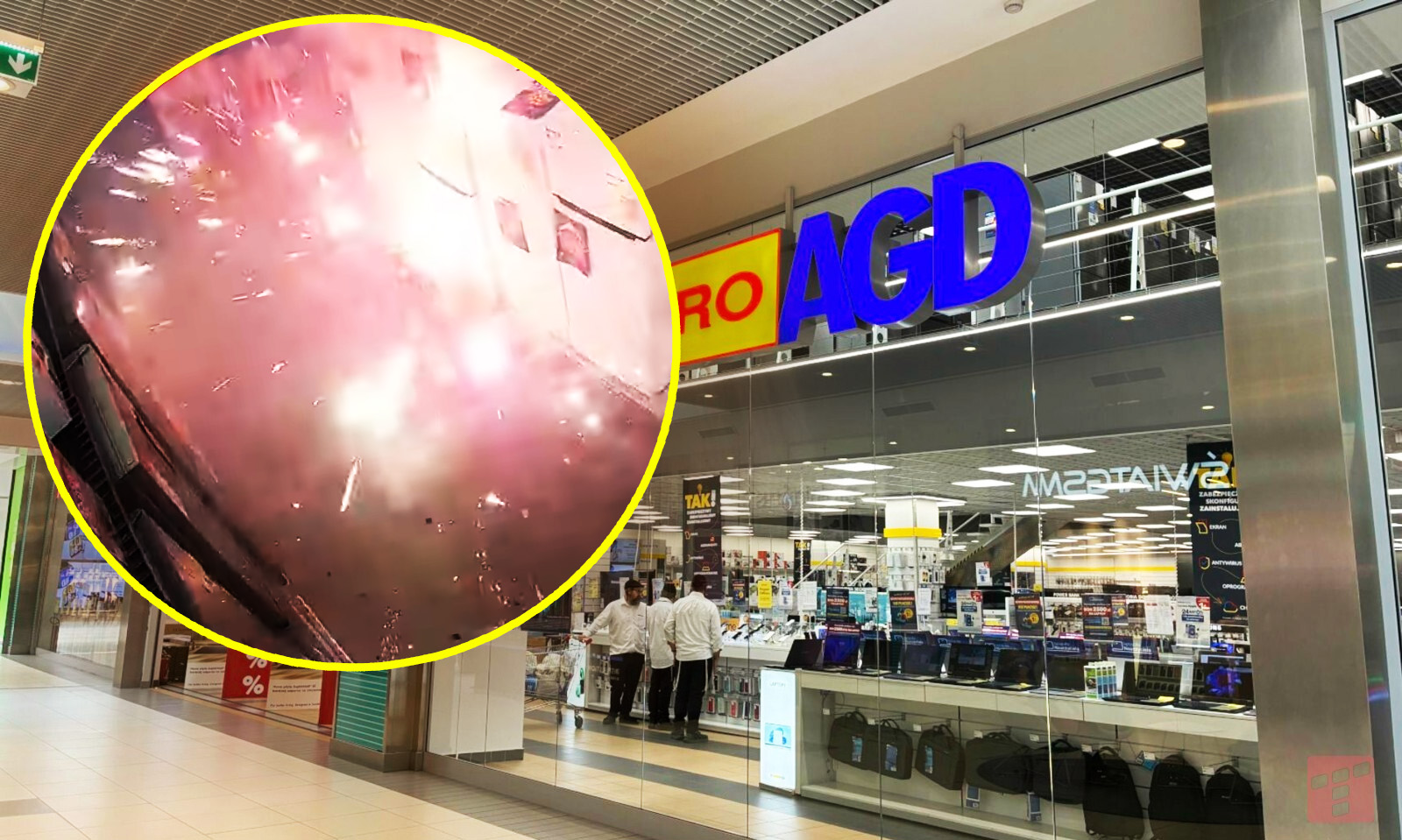 Szczecin: Wysadzili sklep w powietrze, by ukraść pada