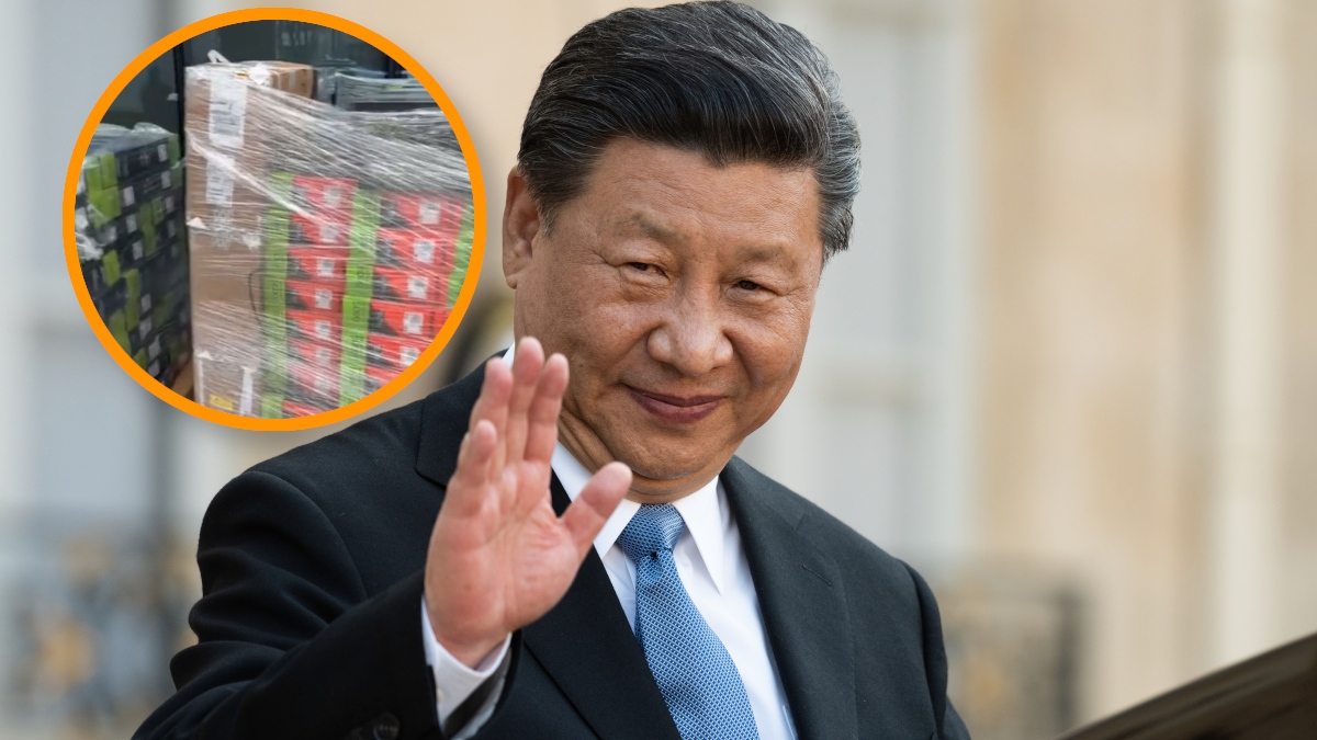 Chiny śmieją się nam w twarz. Pokazano palety zakazanego sprzętu