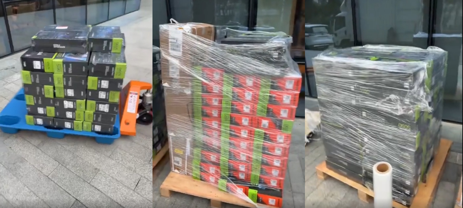 Chiny śmieją się nam w twarz. Pokazano palety zakazanego sprzętu