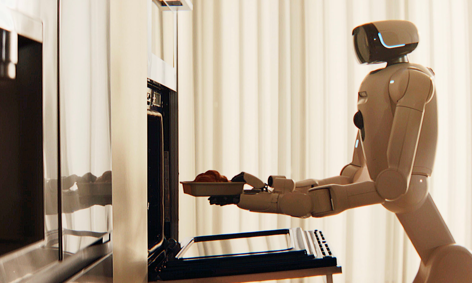 Leżysz na kanapie, a LG CLOiD Home Robot zasuwa za ciebie