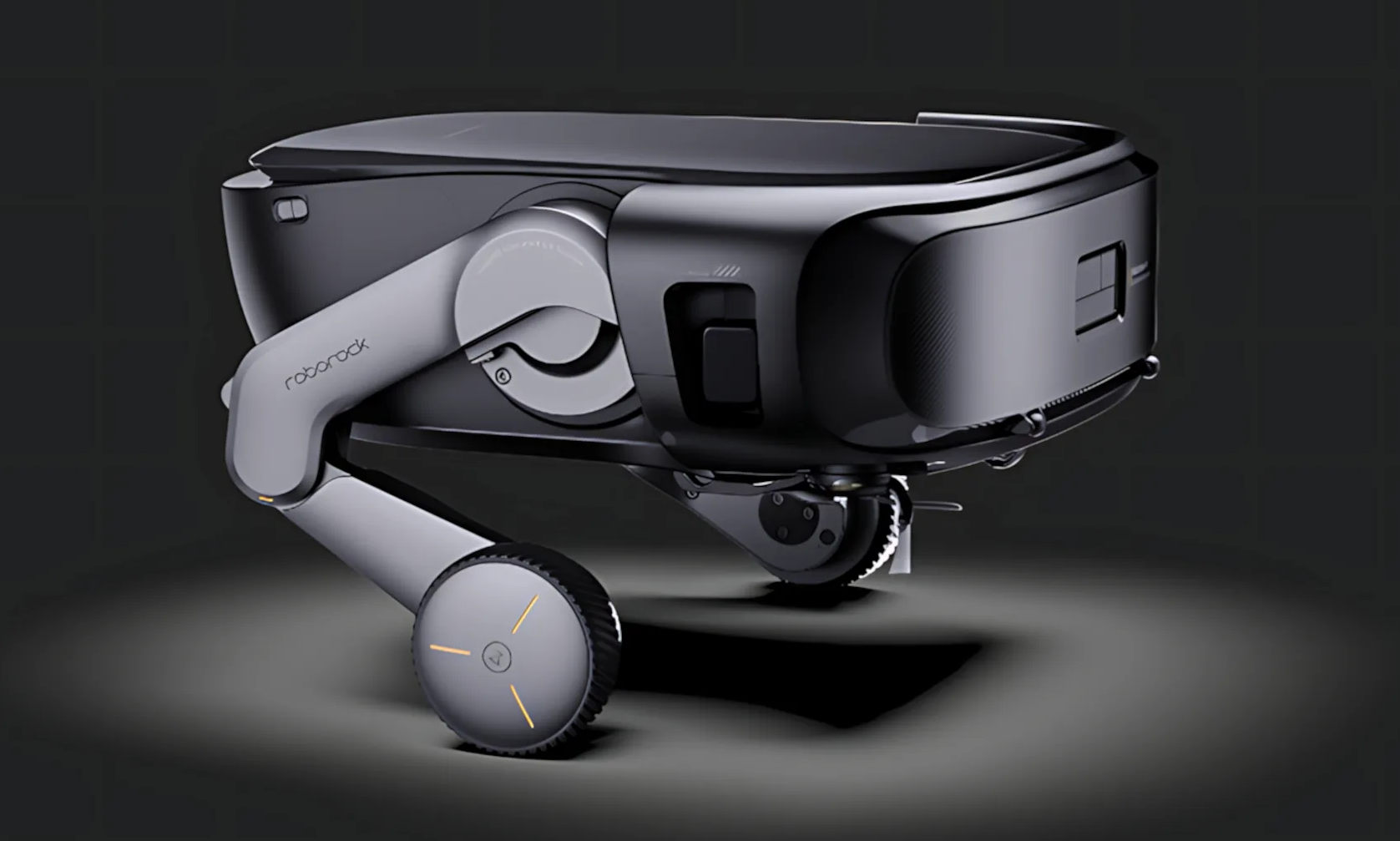 robot sprzątający, który wspina się po schodach