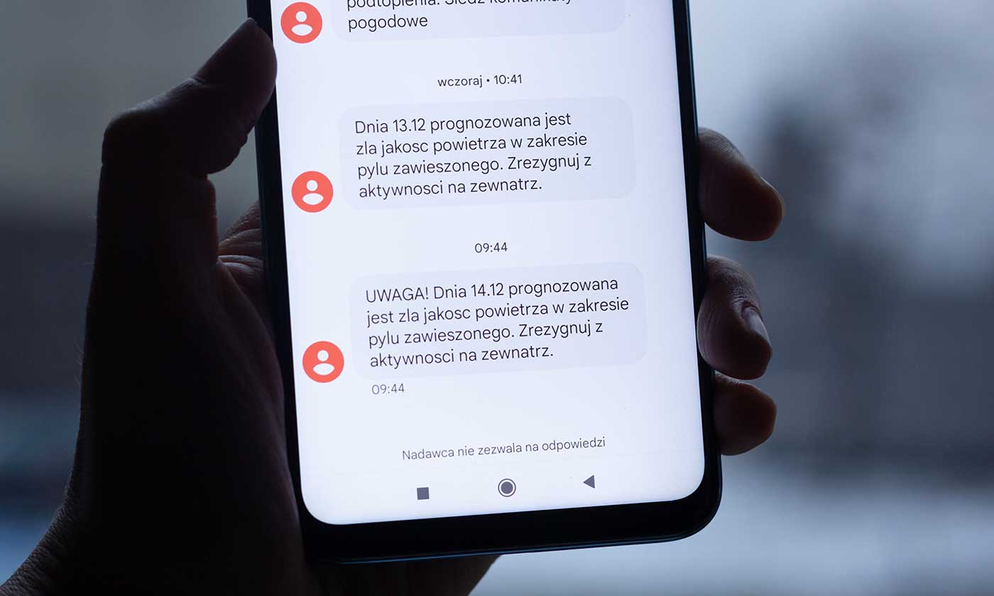 Polska tonie w smogu. To nie tylko mróz, ostrzega Kanarek