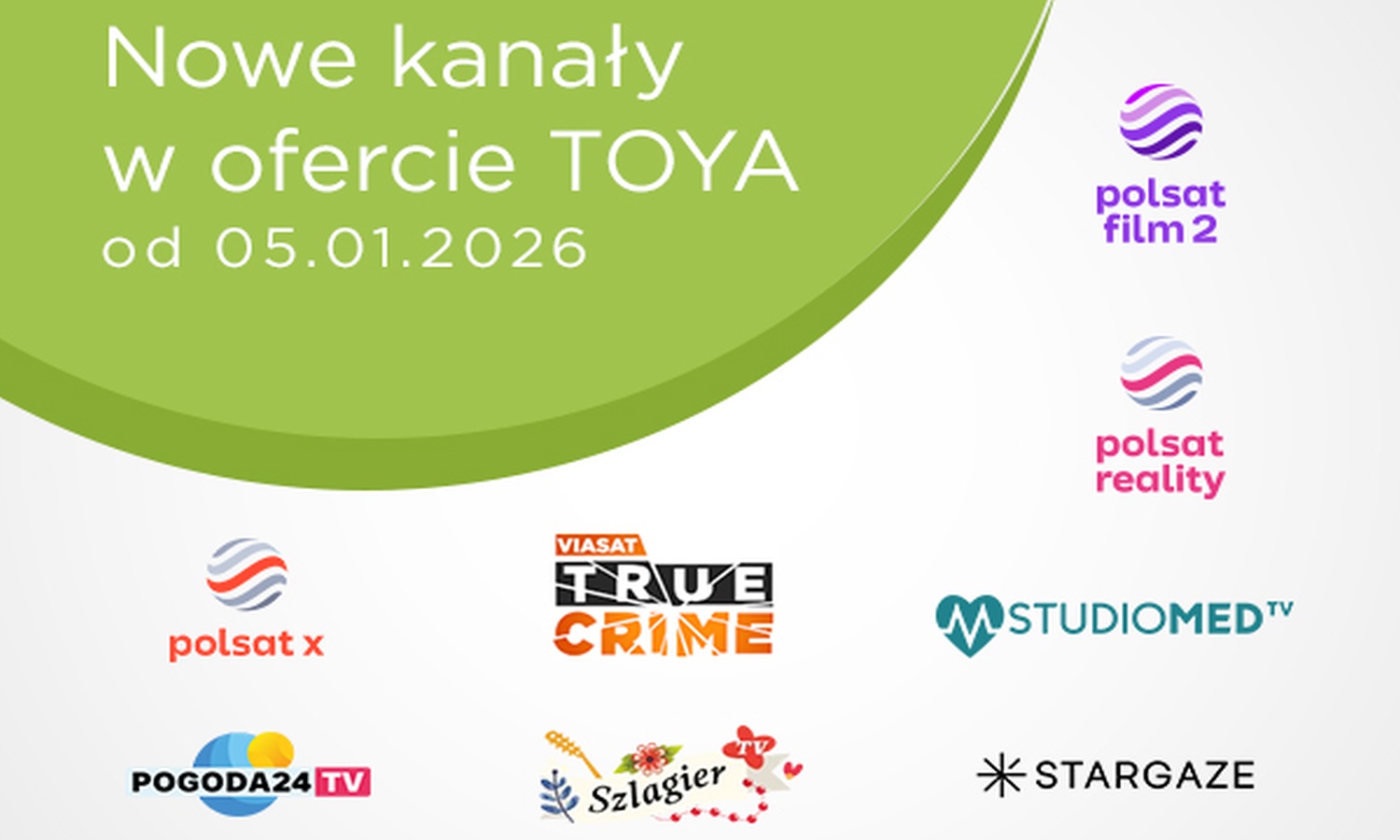 Toya odpala 8 nowych kanałów. Sprawdź listę nowości