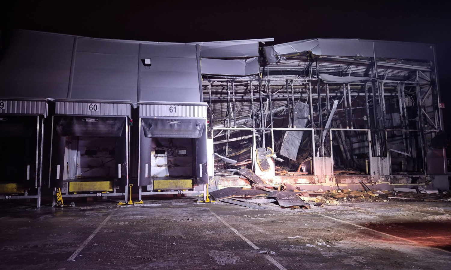 Jedna wadliwa bateria przyczyną pożaru w Tarnowie Podgórnym