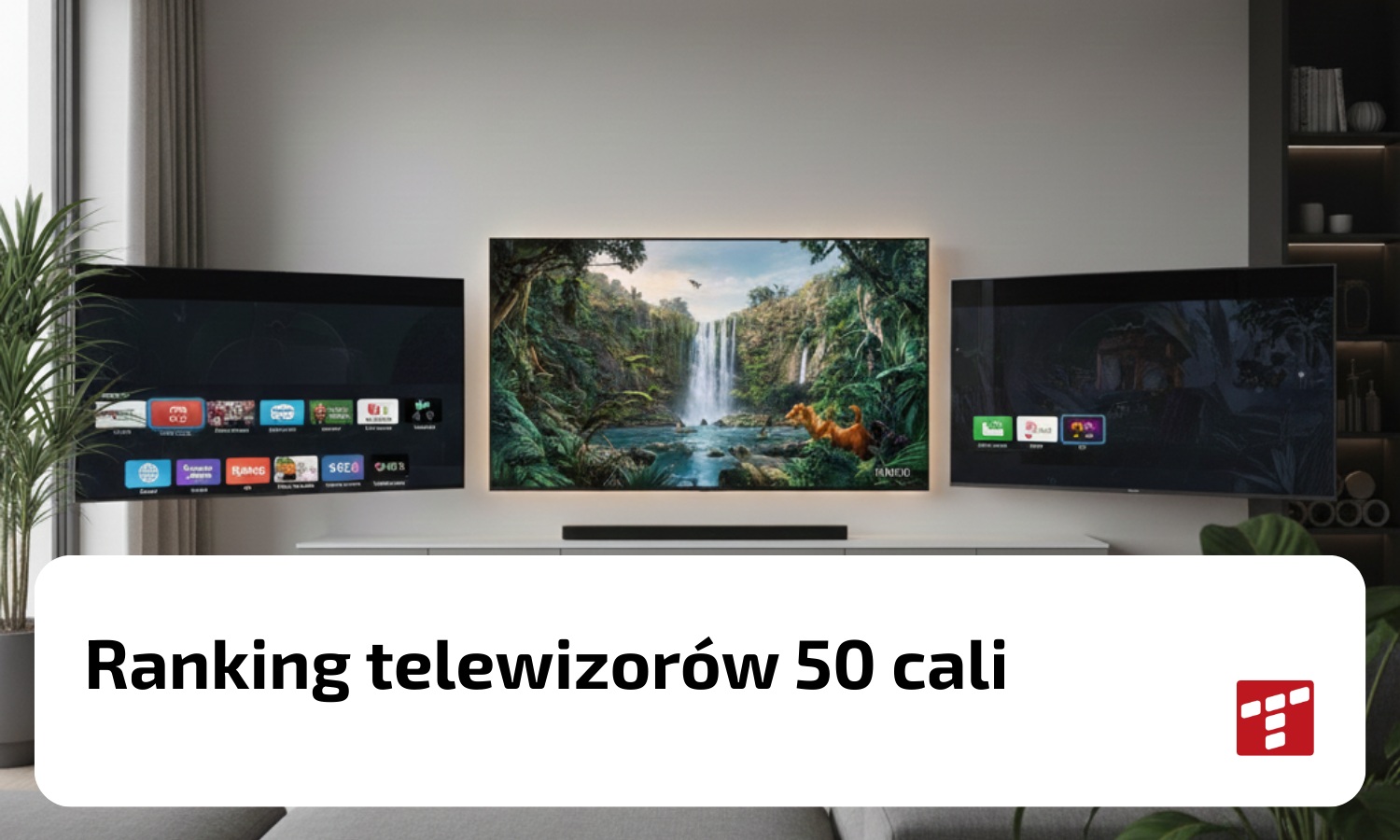 Ranking telewizorów 50 cali - najlepsze telewizory TOP5 [Marzec 2026]