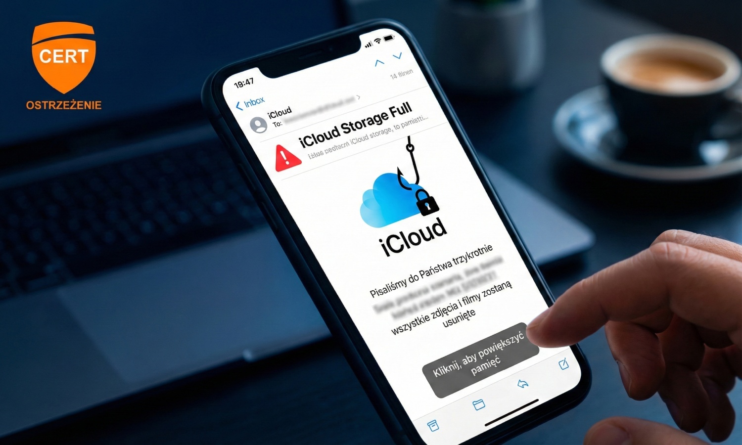 Masz iPhone'a? Uważaj na te maile. Twoje zdjęcia są w niebezpieczeństwie