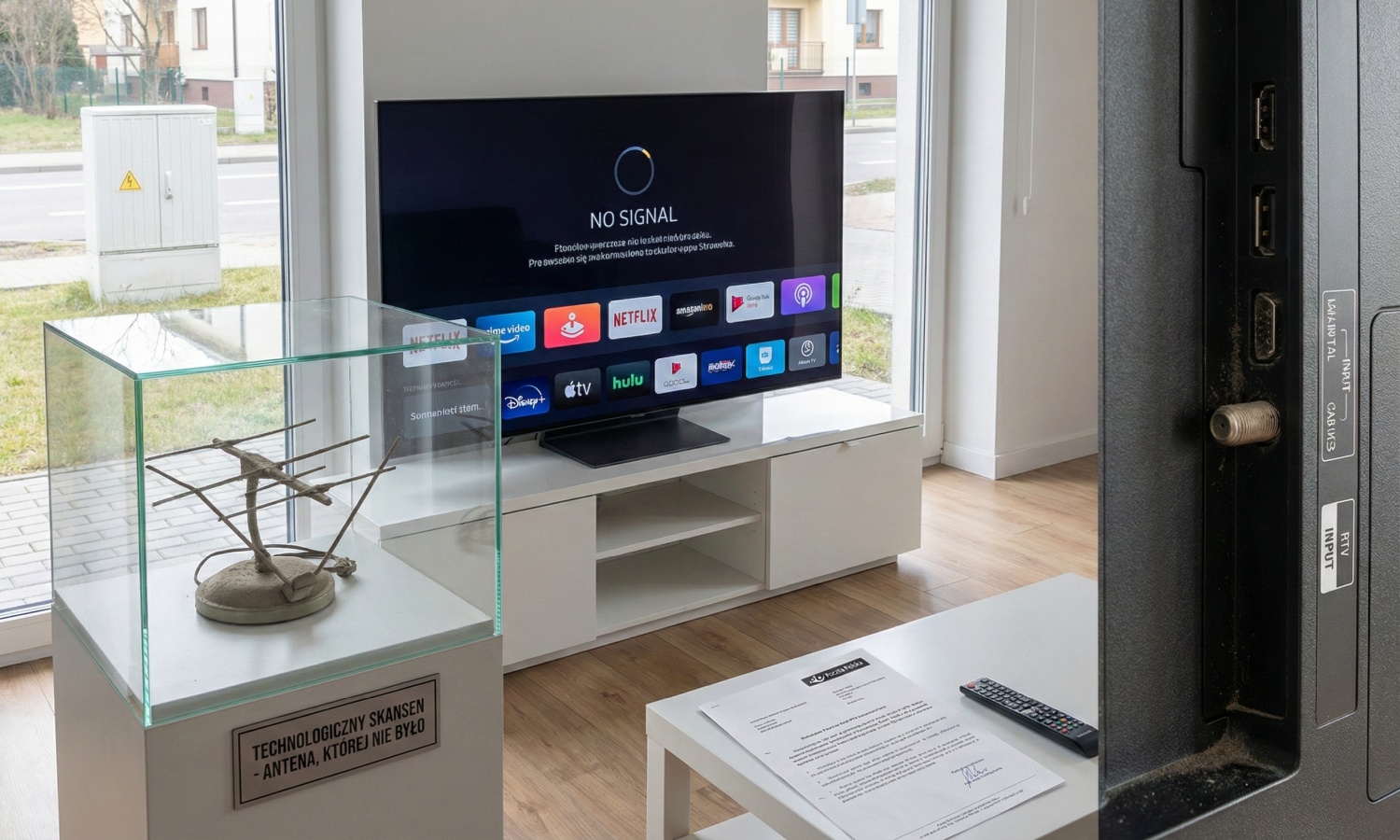 Technologiczny skansen, czyli o antenie, której nie było