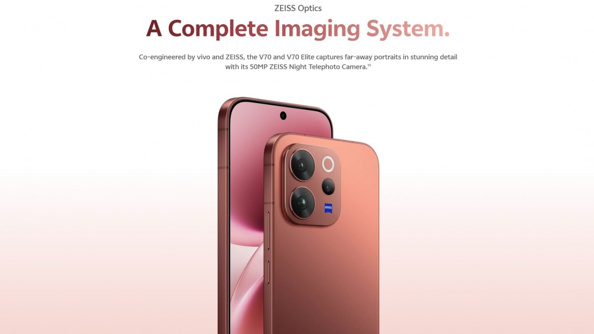 Vivo umie w średniaki. Nadciągają dwa nowe fotosmartfony V70