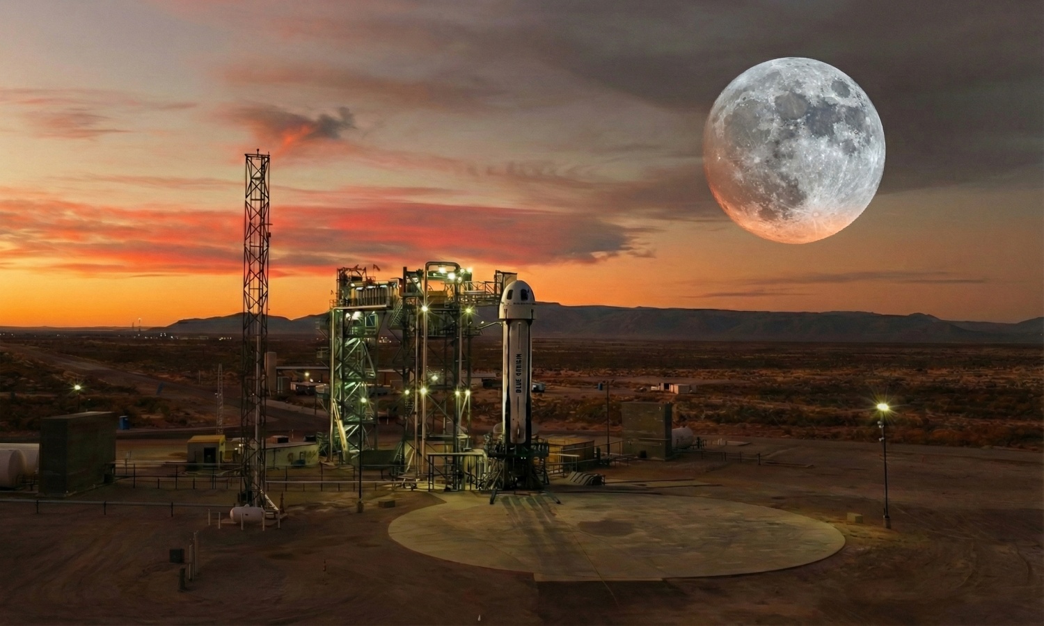 Bezos wstrzymuje turystykę kosmiczną. Priorytet to Księżyc