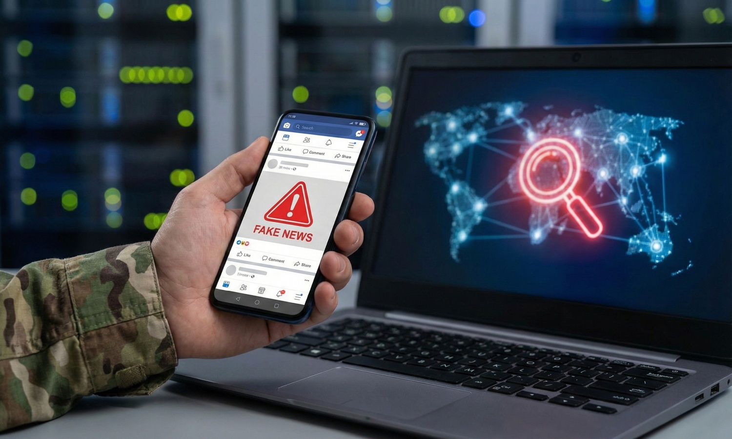 Nie klikasz? Karmisz trolla. Wojsko nie owija w bawełnę