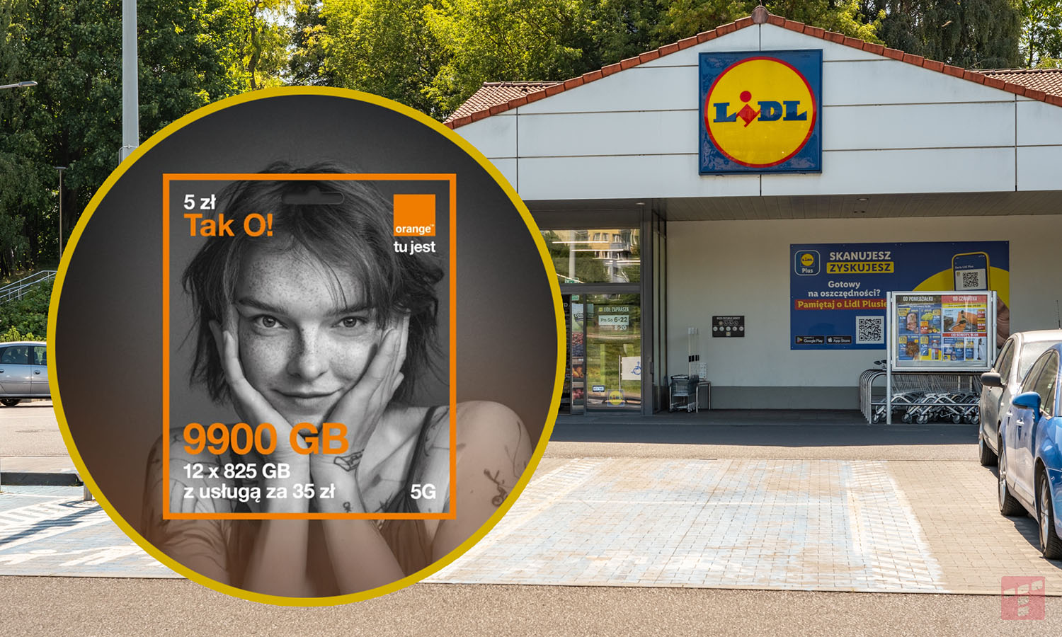 Korzystasz z apki Lidla? Orange ma dla Ciebie tysiące GB za darmo