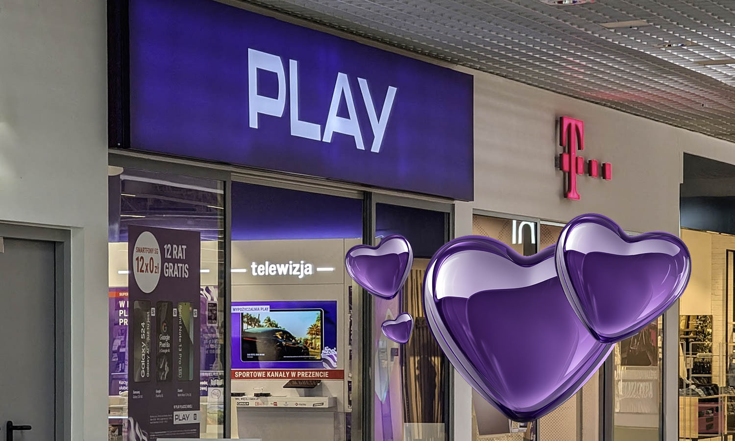 W Play pół roku za darmo. To prezent na Walentynki