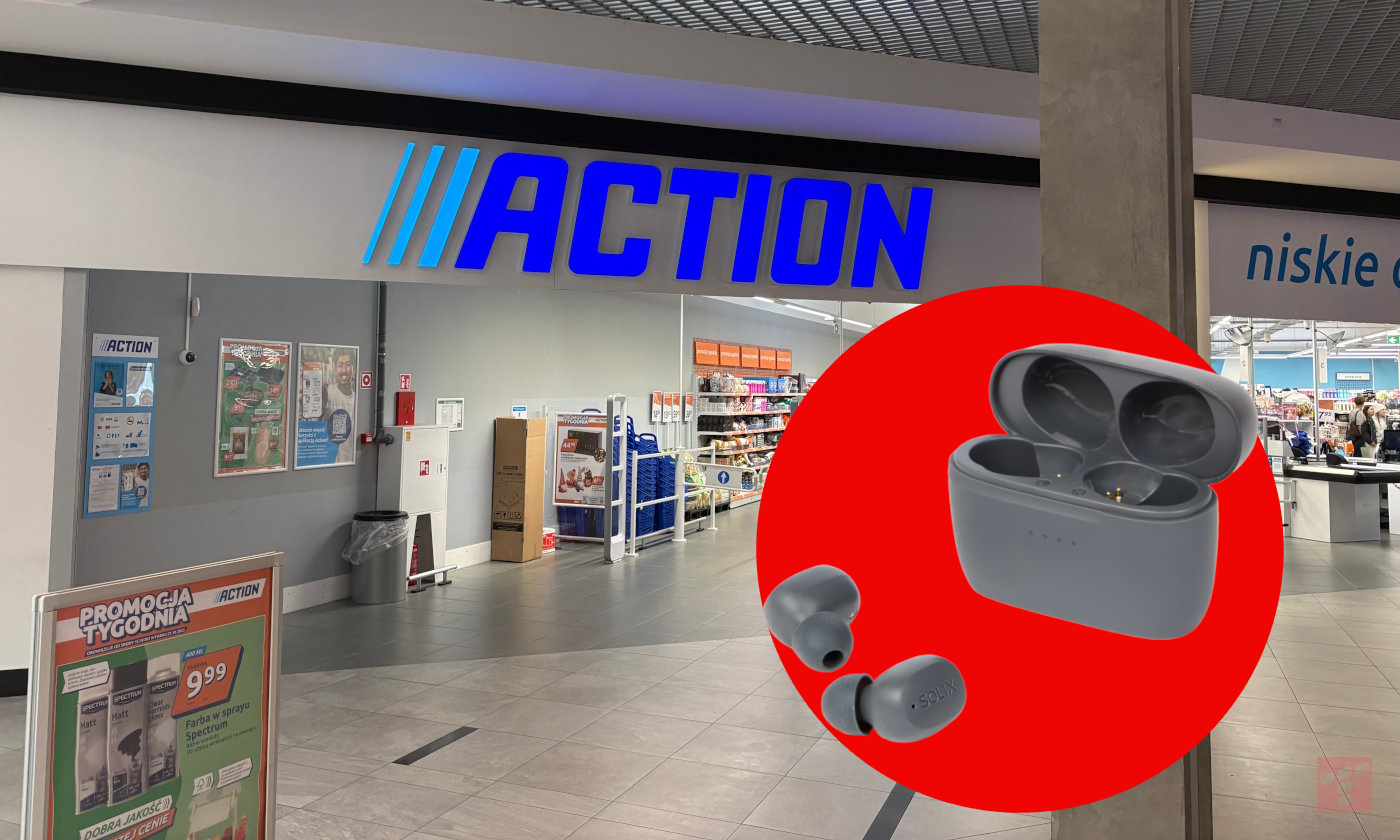 Piekło zamarzło. Tanie słuchawki z Action dostały ANC