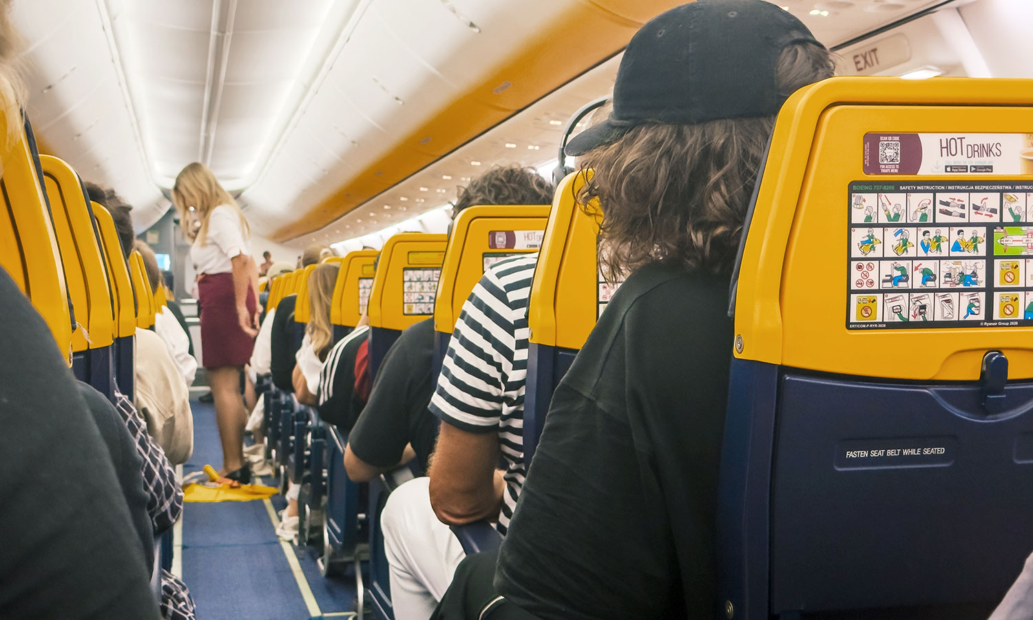 Chwile grozy na pokładzie Ryanair. Zapalił się telefon