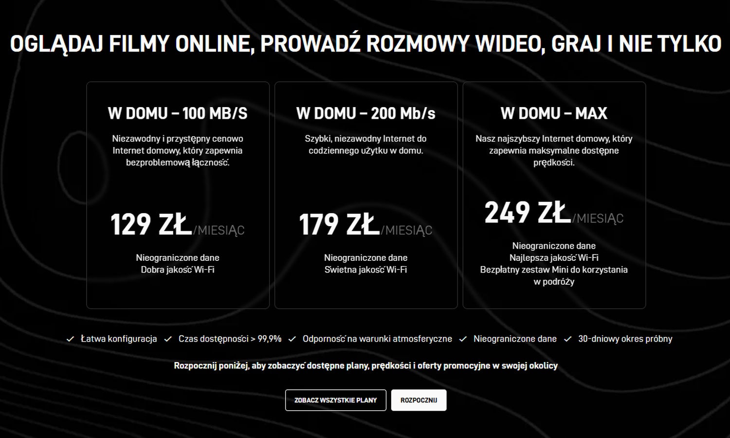 Starlink zmienia ofertę. Najtańszy pakiet ma teraz niższą cenę