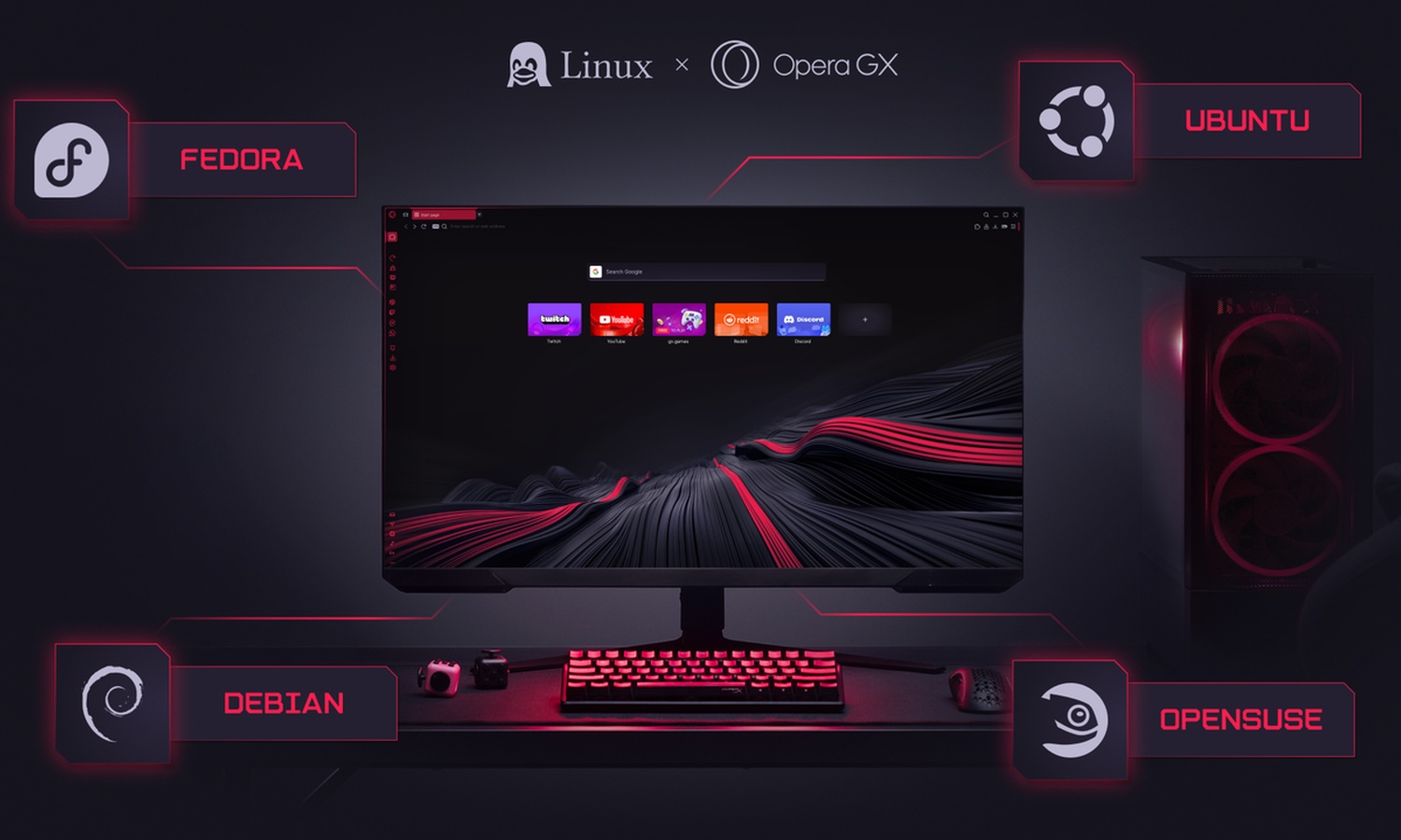 Opera GX trafia na Linux. Prośby zostały wysłuchane