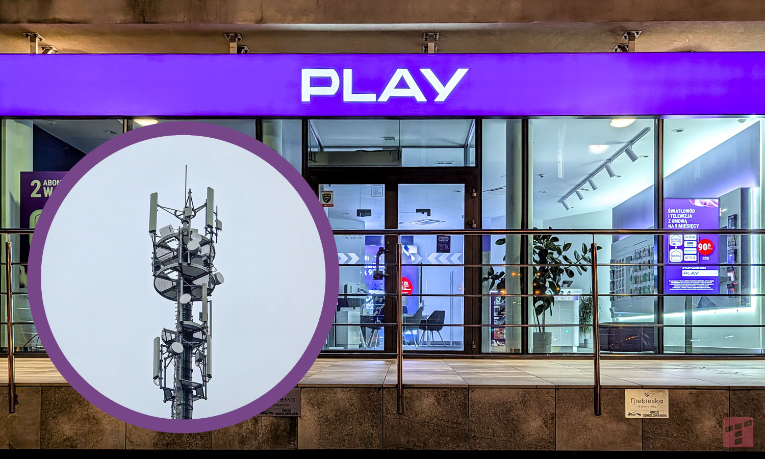 Mieszkańcy Krosna nie chcą masztu Play. Trwa bunt na osiedlu