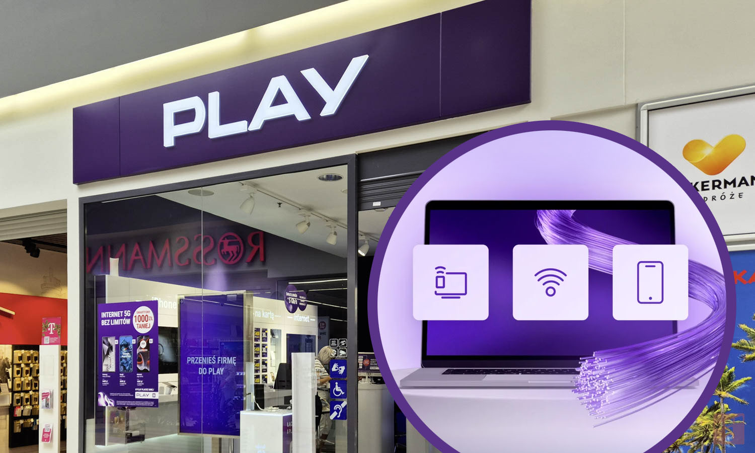 Play tnie ceny światłowodu i telewizji. choćby 4 miesiące za darmo