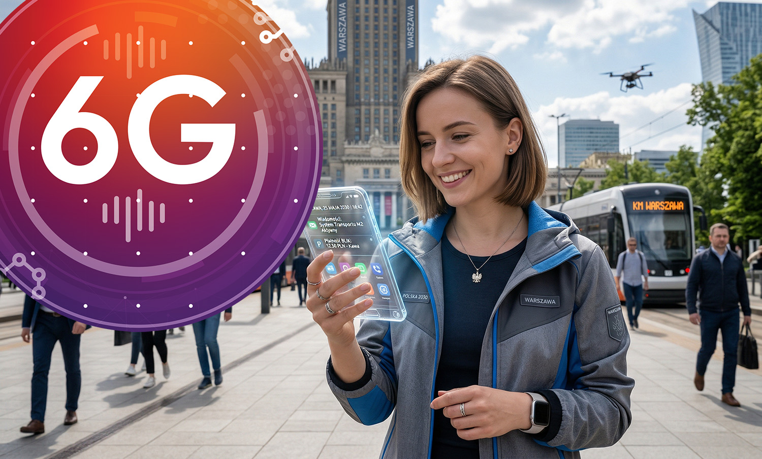 Sieć 6G? To już jutro. Będzie 1000 razy szybciej