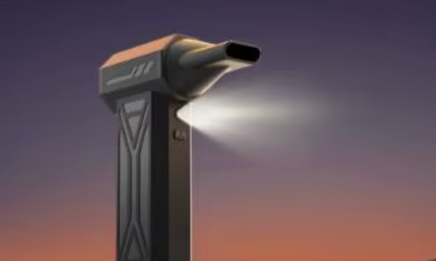 Potężna dmuchawa z AliExpres drzew nie łamie, ale trzciną zakołysze