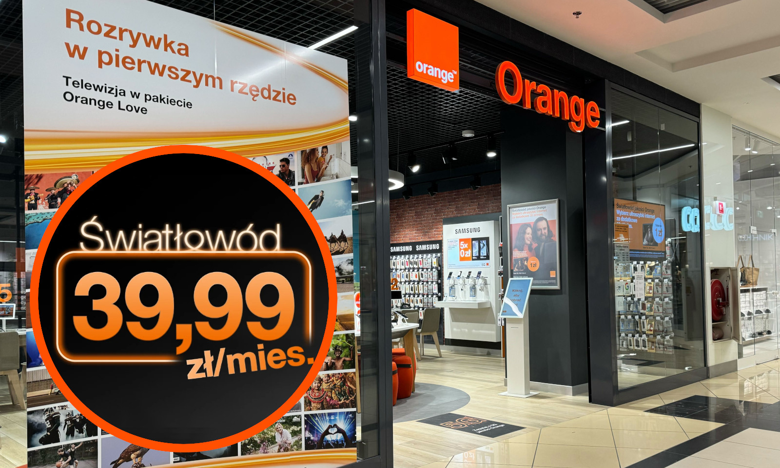 Orange Światłowód teraz za 39,99 zł. Opłaci się też z abonamentem komórkowym
