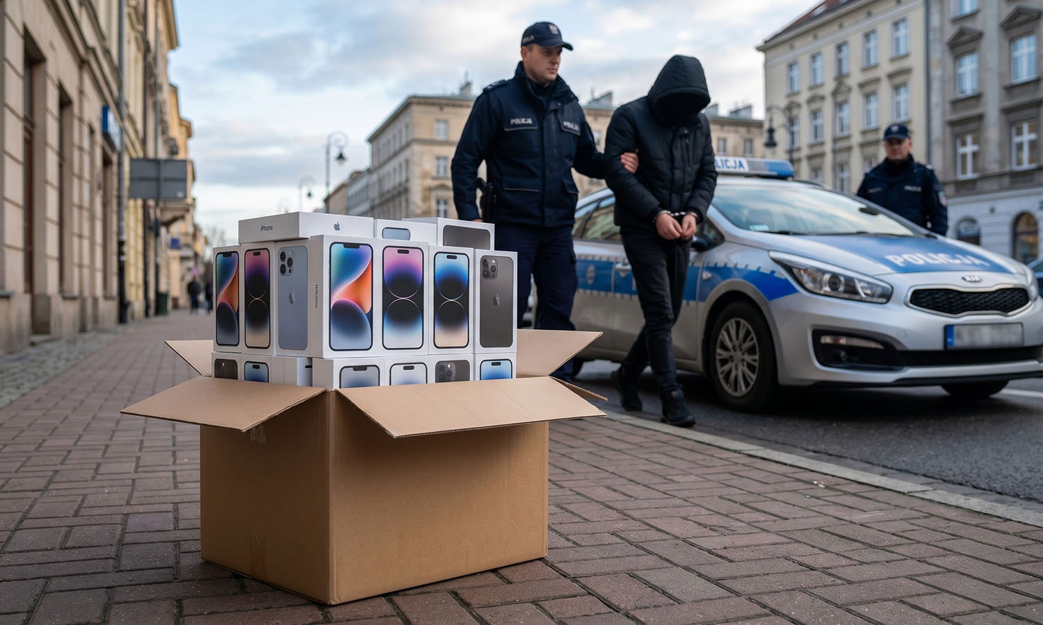 Chcieli okraść operatora. Policja zorganizowała zasadzkę