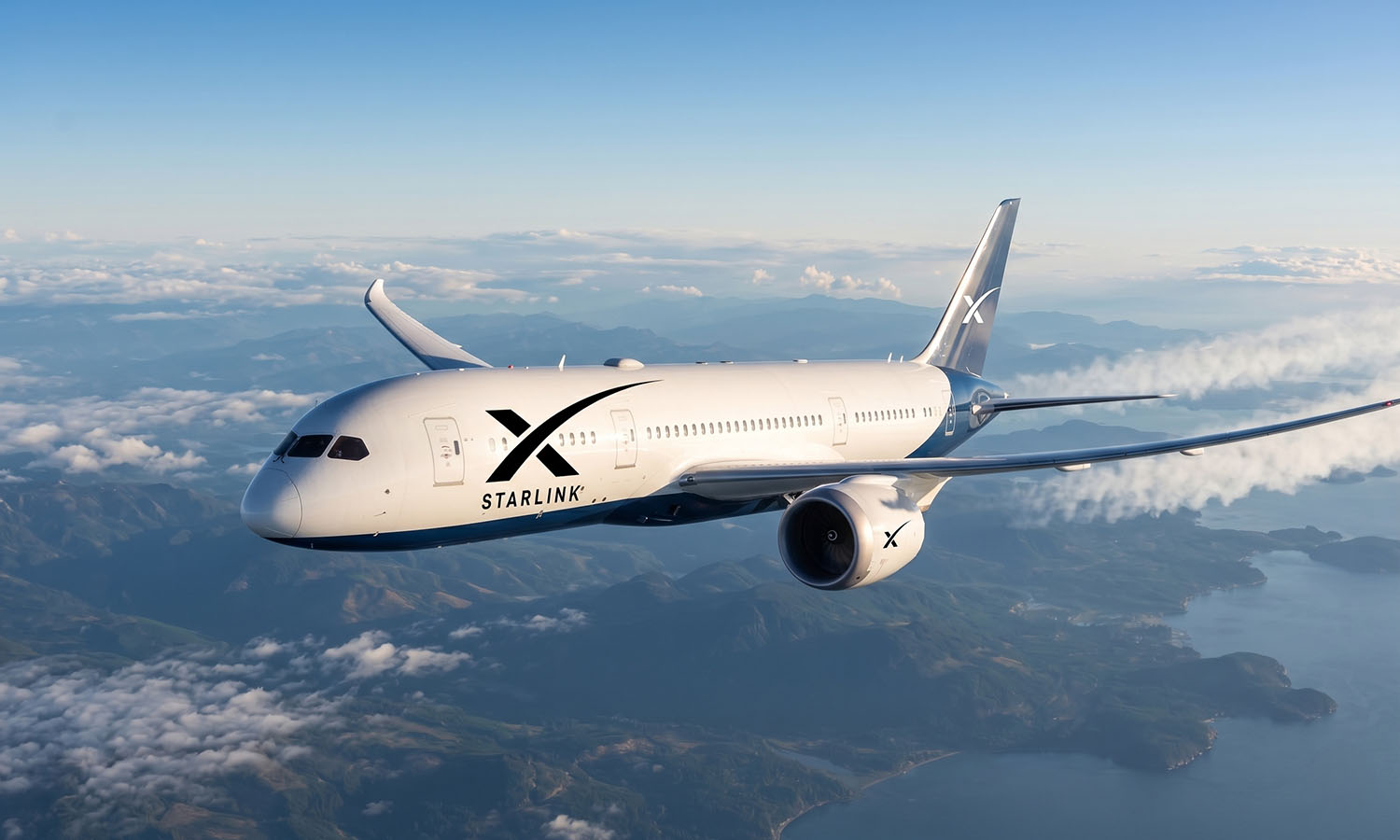 Internet w samolotach przyspiesza. Starlink nie daje szans rywalom