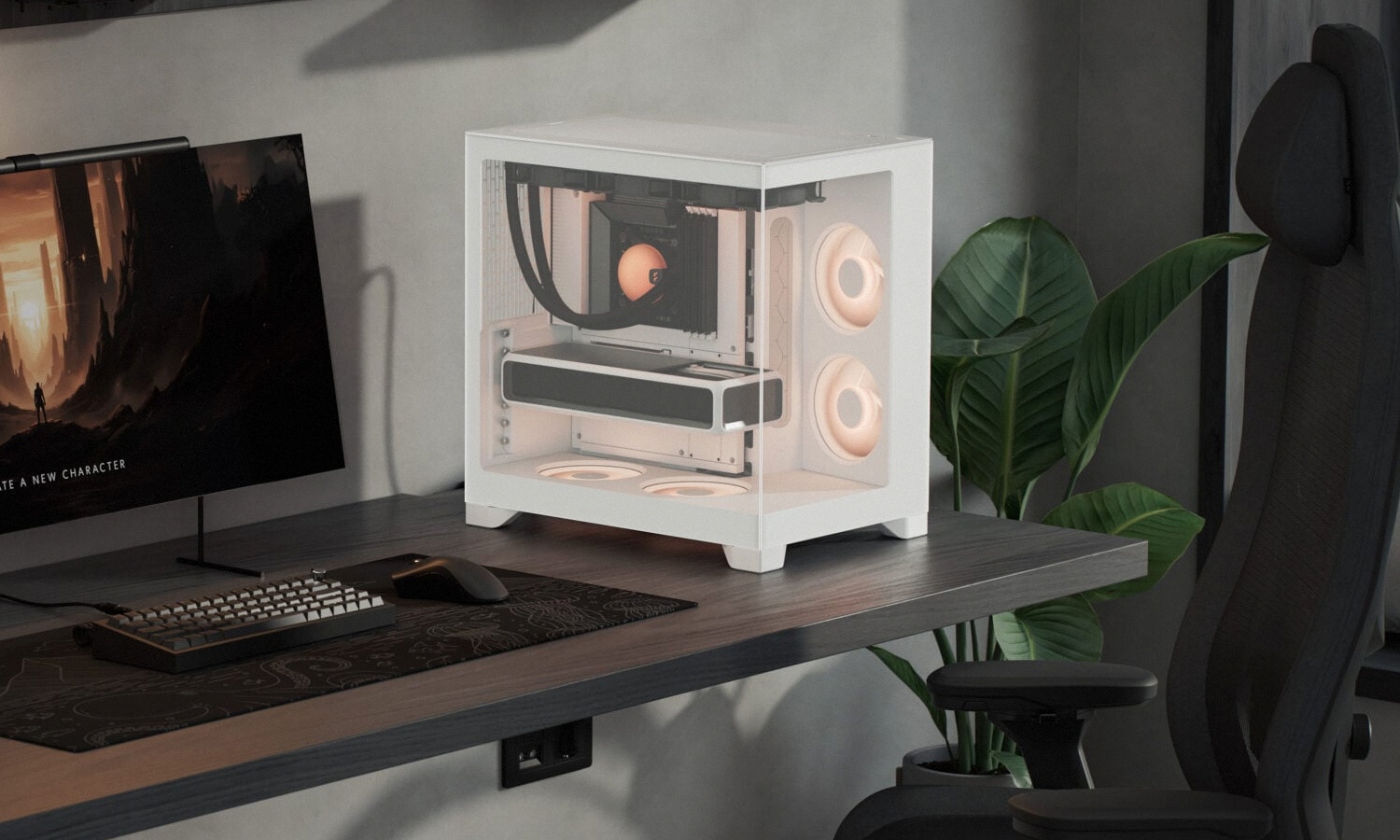 Fractal prezentuje swoje pierwsze akwarium. Jest zaskakująco tanio