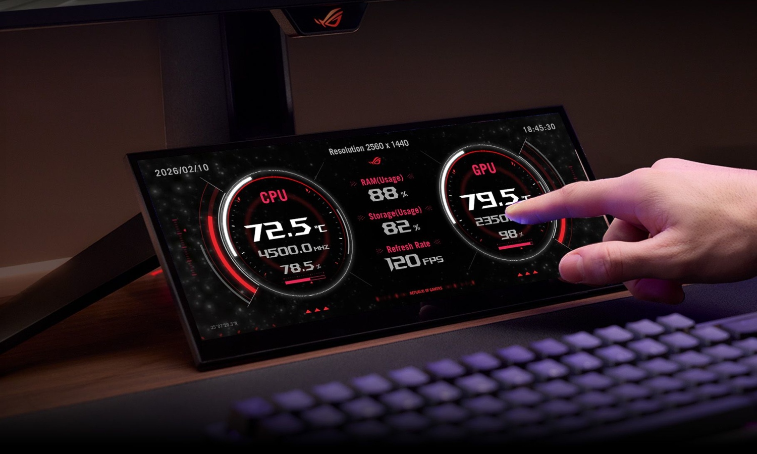 ASUS rzuca wyzwanie Elgato. Gracze dostaną monitor do macania